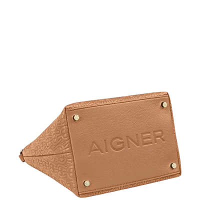 Aigner Small Zita Logo Hobo Bag